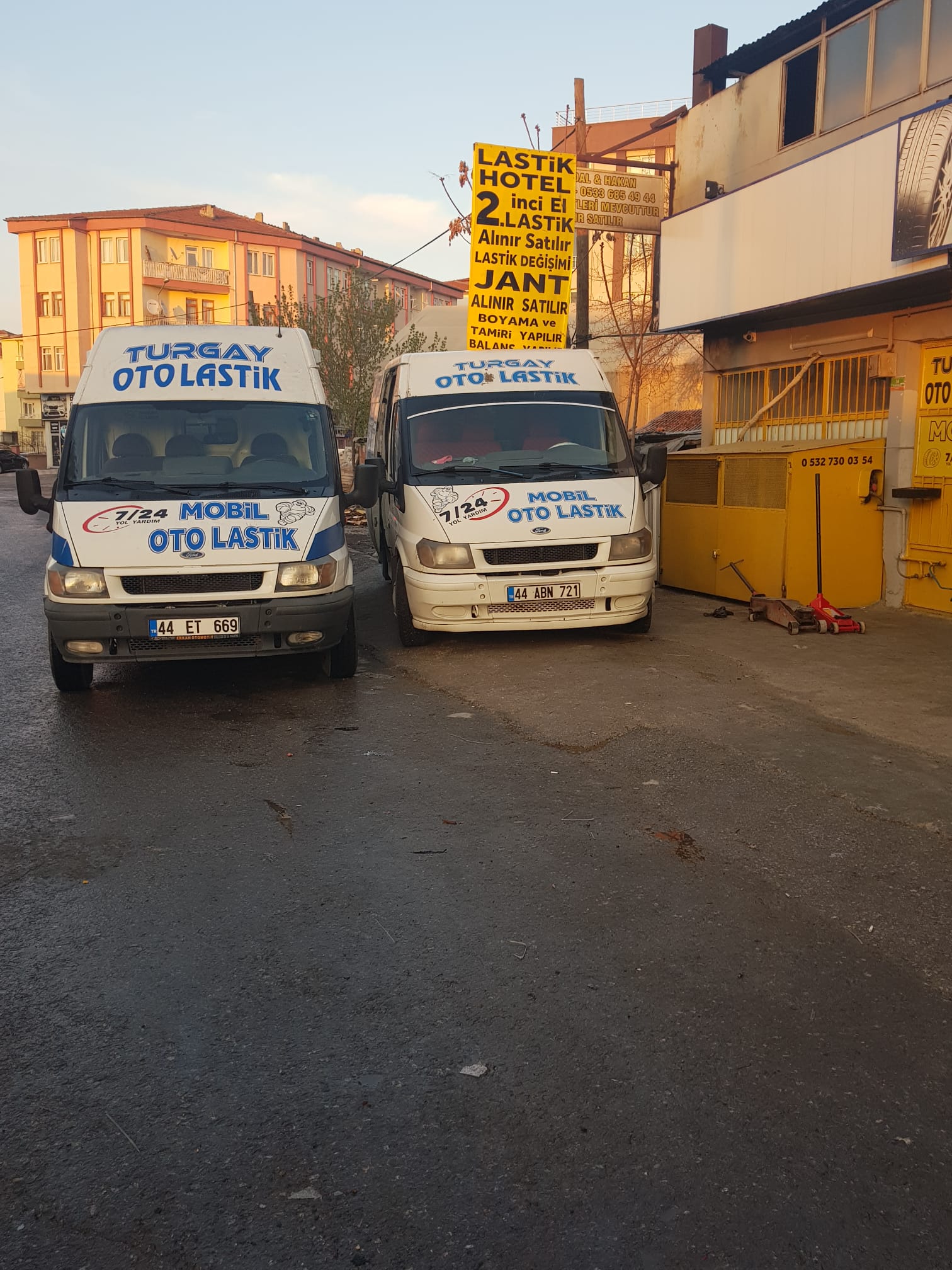 Turgay Oto Lastik Operasyon Görseli