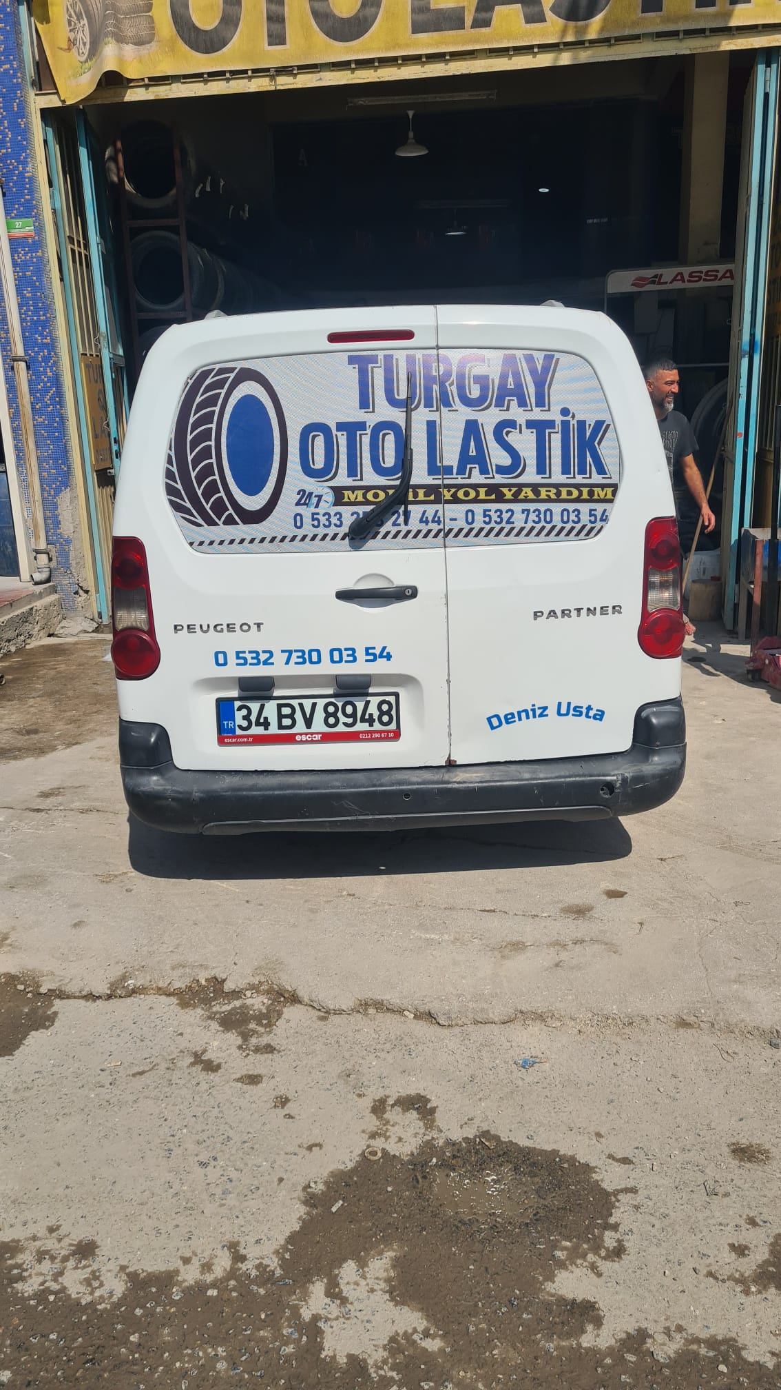 Turgay Oto Lastik Operasyon Görseli